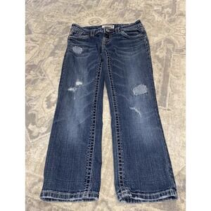 MEK Denim Jeans Womens Veracruz Sz 25 Capri